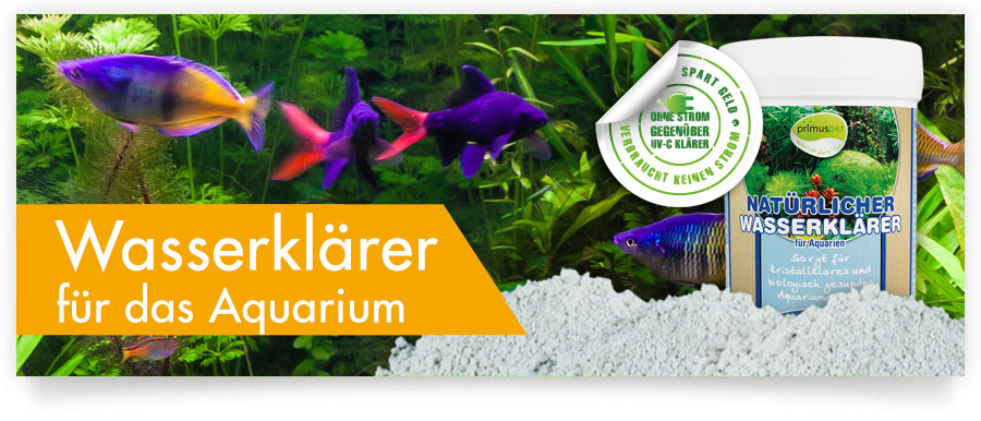 NEUHEIT: primuspet Natürlicher Wasserklärer für Ihr Aquarium - Ohne Strom primuspet Natürlicher Wasserklärer für Ihr Aquarium - Ohne Strom