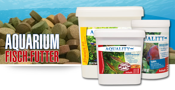 Fischfutter • Shop für Aquaristik und Gartenteich